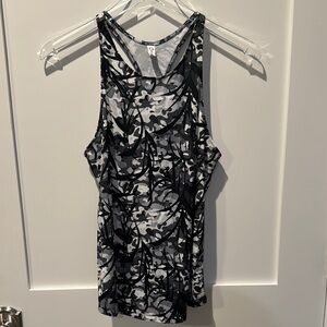 Under Armour Black and Gray Camo Tank Top